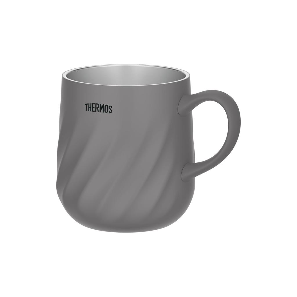 Thermos Vacuum Insulated Dark Dishwasher DGY Mug, 450ml, Gray, Safe, JTD-450