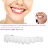 The New Simulation Braces Upper Lower Teeth Whitening Silicone Teeth Sticker Dentures
