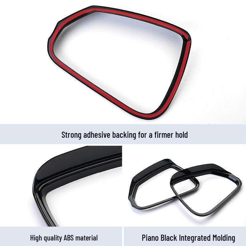Suitable for BMW X1 X2 X3 X4 X5 7 Series Rearview Mirror Rain Shield Guard Eyebrow Frame for 3 and 5 Series Models
