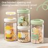 Coffee Beans Sealed Jar Container Coffee Tea Nuts Food Jar One-Touch Freshness Seal Design Food Storage Container