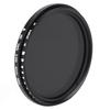 Junestar 52MM Neutral Density Lens ND Filter ND2‑ND400 Adjustable for SLR Mirrorless Camera Lens