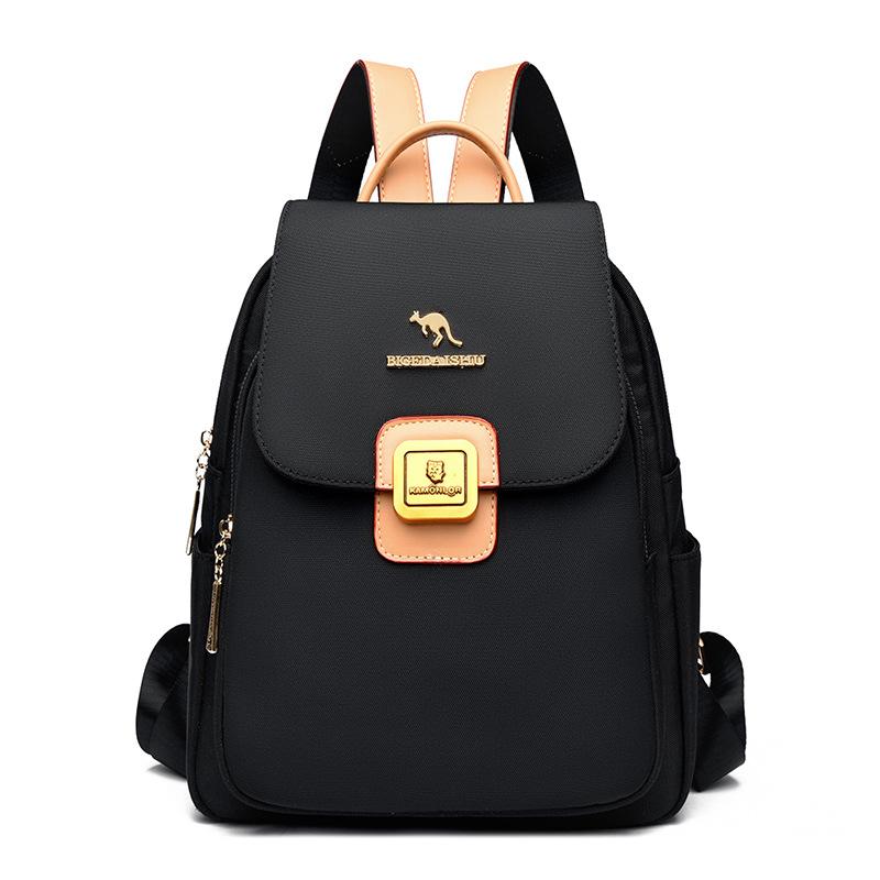 

Рюкзак женский новый универсальный женский тренд высококлассный противоугонный рюкзак женская сумка чёрный