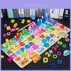 Childrens Wooden Educational Toy With Number And Letter Puzzle For Early Learning Development