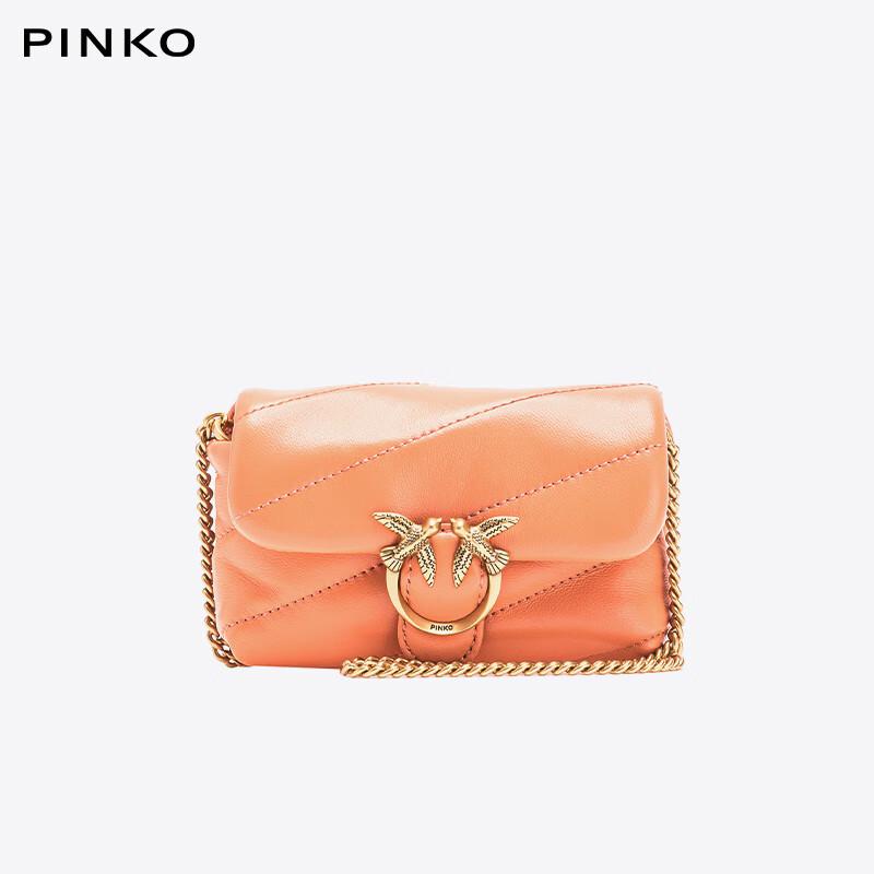 Сумка-подушка PINKO Chain Swallow Puff 14CM Length