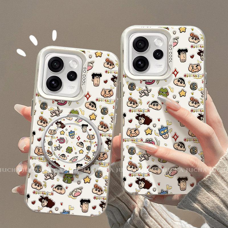 Applicable To Opporeno15 Mobile Phone Case All-inclusive Edge New Cartoon 0pp0reno14pro Advanced Sense 13 Silicone
