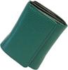 Bercute Green Tri-fold Wallet for Men, Popular Genuine Leather, Large Capacity, Italian Leather, Compact Tri-fold Wallet, Mini Wallet (1071040-F-130a)