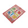 Plastic Flying Chess Game Set Non Woven Fabric Roll Up Chess Board Game Educational Toys