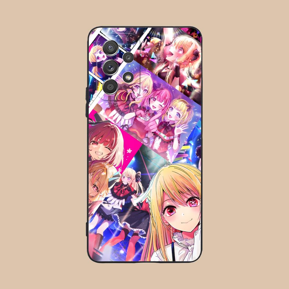 Oshi no ko B-Komachi Phone Case for Samsung Galaxy A73 72 71 70 56 55 54 53 52 36 35 34 23 16 15 5G Colour Protective Pretty