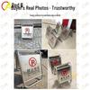 Chiao Stainless Steel No Parking & Warning Signs