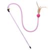 Katze Schlange Katze Teaser Stick Elastisches Netzrohr Feder Haarball Katze Teaser Katzenspielzeug Haustier Interaktiv Selbst-hi