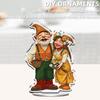 2D/Flat DIY Acrylic Diamond Painting Desktop Ornaments Kit Diamond Painting Desktop Decorations for Home Office Desktop Decor