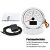 NEW 85mm 7 Color LED GPS Speedometer Odometer 0-120kmh 0-80MPH Speed Gauge COG TRIP Odometer Boat Car Truck Motorcycle 12V/24V