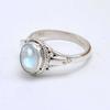 Moonstone 925 Sterling Silver Ring, June Birthstone Handmade Women Ring, Gift For her, Wedding Gift, Statement Ring