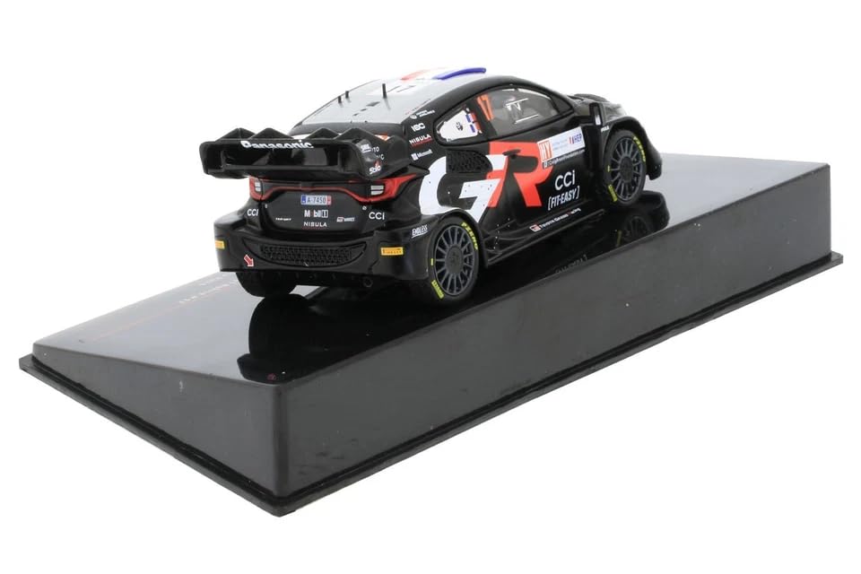 IXO 1/43 Toyota GR Yaris WRC 2024 Croatia Rally #17 S. Ogier IXO Yaris Rally Croatia S. Ogier
