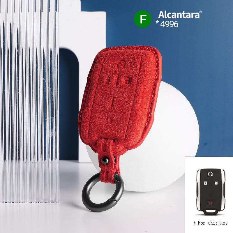 For Chevrolet Silverado 1500 2500 3500 Colorado Tahoe Suburban GMC Sierra Canyon Car Key Case Cover Shell Keychain Accessories