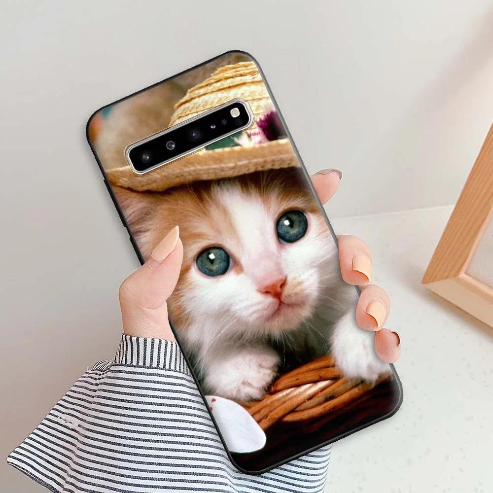 Para Samsung S10 Funda 5G Animal Lindo Cubierta Para Samsung Galaxy S10 Plus Suave TPU Silicona Funda de Teléfono Para SamsungS10 S10e S10 Lite