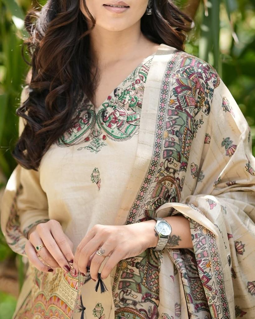 Indian Pakistani Designer Kurta Pant Dupatta Set Bollywood Top Tunic Kurti Salwar Kameez