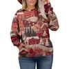 Christmas Sweatshirts For Women Sweater Cute Shirt Fall Pullover Top