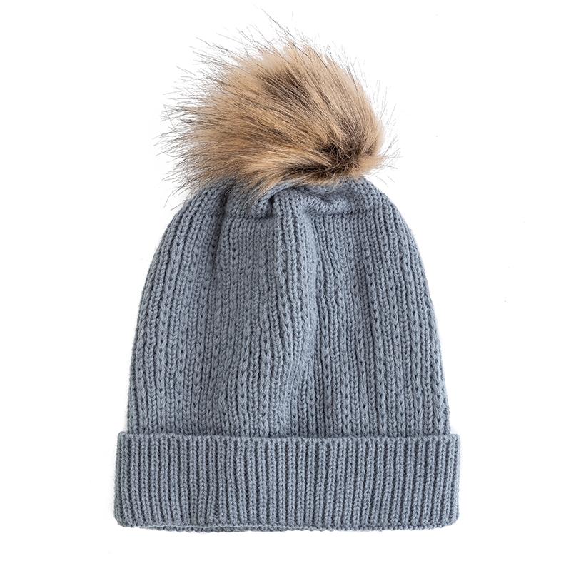 Nové Candy Colours Zimní čepice Dámské Bambulky Čepice Soft Trendy Čepice s čepicí Basic Daily Leisure Cap