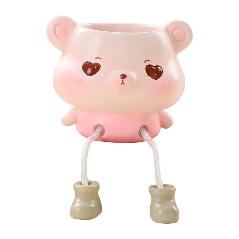 

Милый цветочный горшок для суккулентов, мультяшный горшок для растений, подвесной цветочный горшок в виде животного, для дома, офиса, рабочего стола Style 3