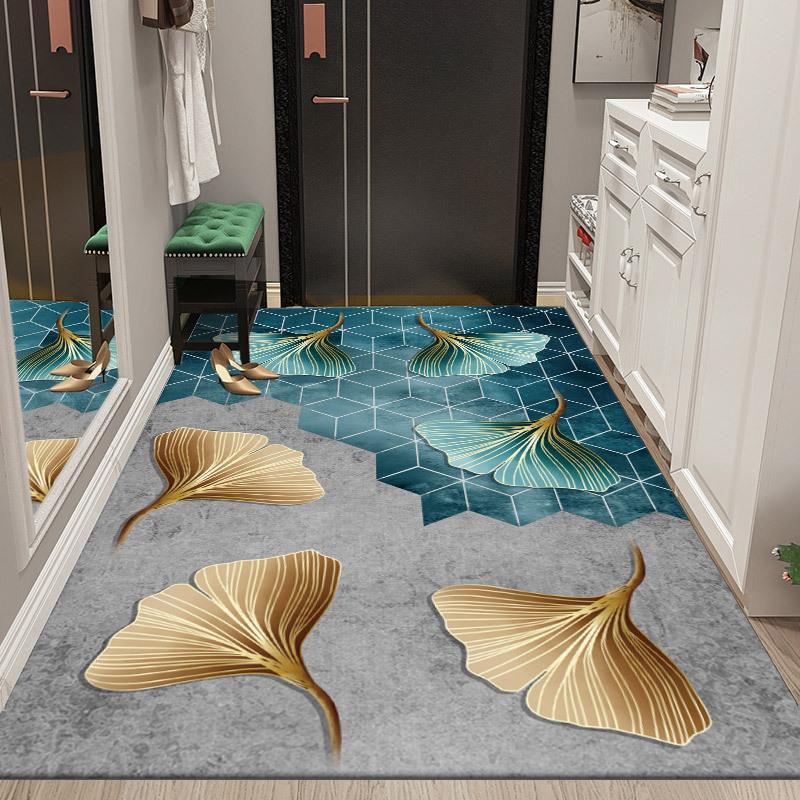 Heim Fußmatte Tür Schmutzabweisender Teppich Schlafzimmer Bettseite Pflegeleicht Wohnzimmer Badezimmer Fußmatte
