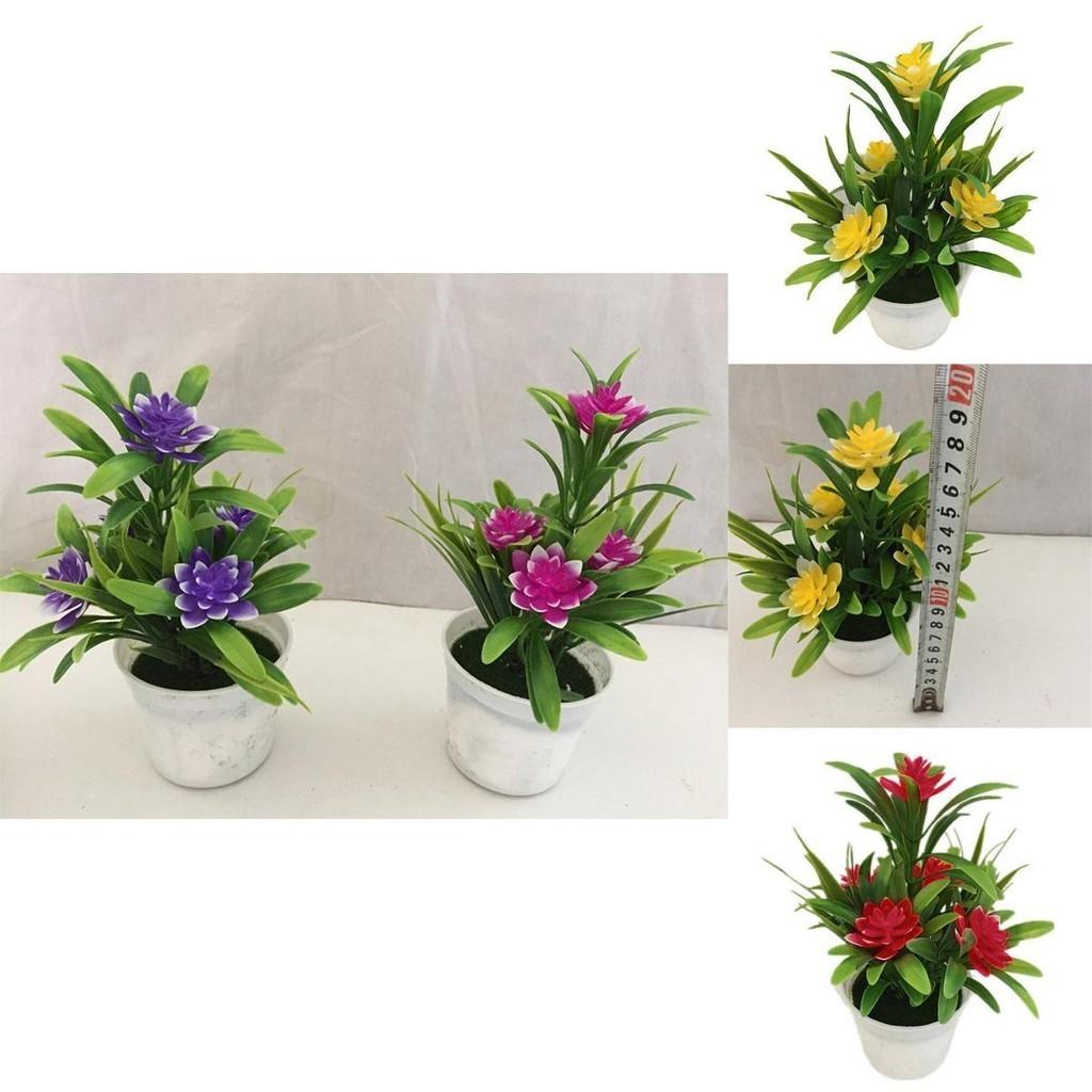 High-quality Artificial Flower With Pot For Indoor And Outdoor Home Garden Decor