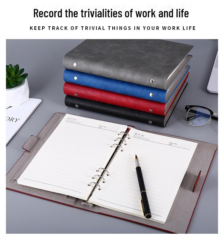 A5 Notizblock: Superdickes Business-Notizbuch mit individuellem Logodruck für Büromeetings