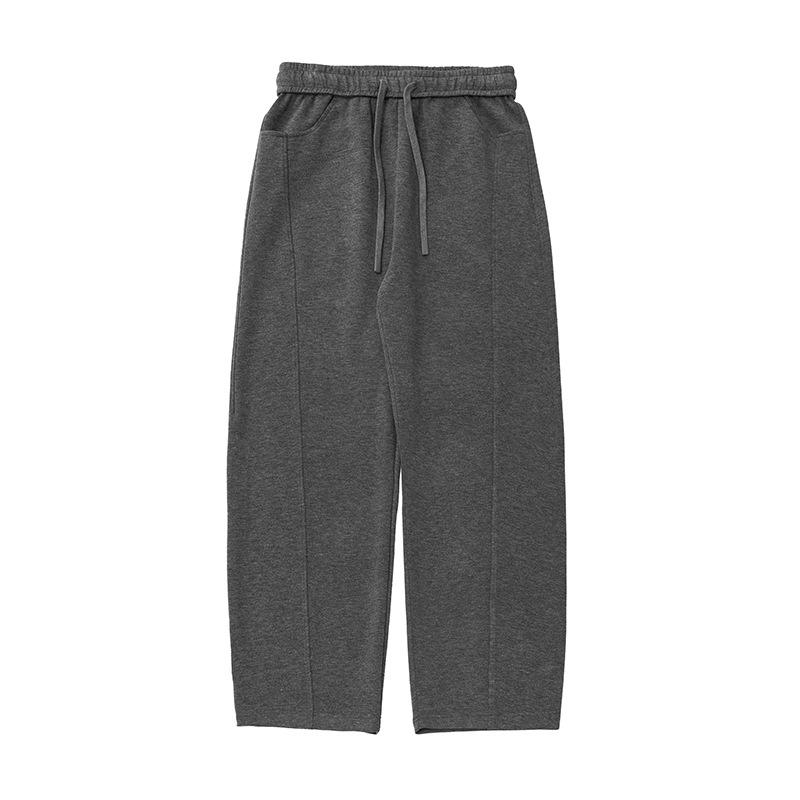 Men Loose Patchwork Draped Casual Streetwear Long Sports Sweatpants