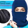 Winter Outdoor Fleece Ski Hat: Thick, Warm, Windproof Headgear with Face and Neck Protection for Cycling and Sports