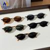 Fashion New Oval Sun Glasses Small FrameOval Eyeglasses Travel Retro Shades Glasses Outdoor