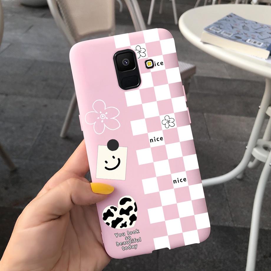Case For Samsung A6+ 2018 Cover A6 2018 A600F Soft Silicone TPU Phone Case For Samsung Galaxy A6 Plus 2018 A605 A605F Case Capas