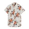 Letnia Moda Codzienna Wakacyjna Koszula Plażowa T-shirt Retro Krótki Rękaw Uliczna Wakacyjna Outdoor Koszula Męska i Damska