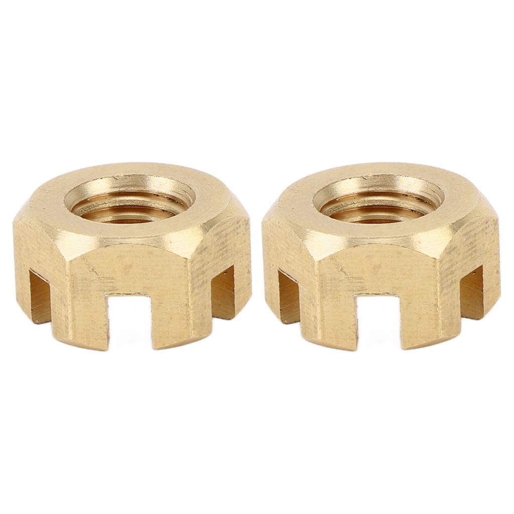 2 Stück Boots-Außenborder-Propellermutter Hochfest Einfache Installation Propellermutter für Außenbordmotor