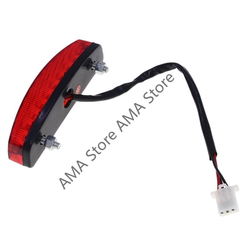 X7JF Universal 12V for DC LED Brake Stop Tail Light Indicators for Motorcycle