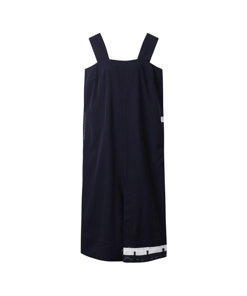 Recorde Belt Patch Wide Shoulder Dress_Rqdas25564Nyx