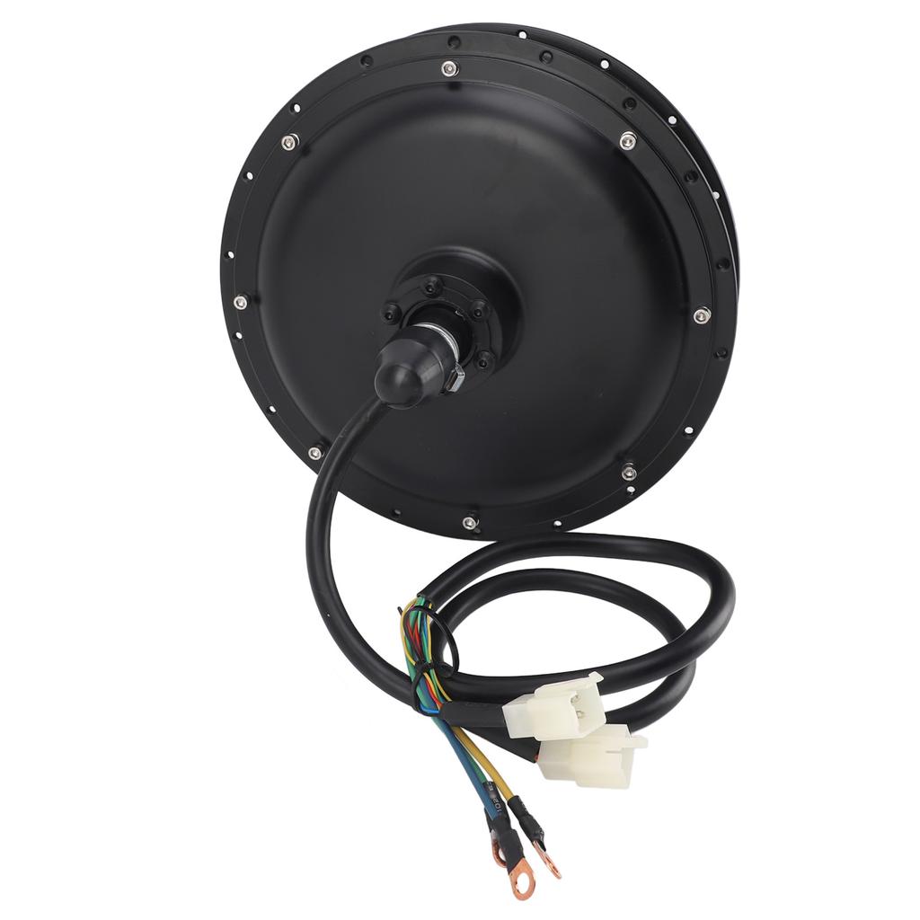 48V 2000W Electric Bike Hub Motor 190mm Aluminum Alloy 3 Riding Modes Brushless Gearless Rear Wheel Hub Motor for