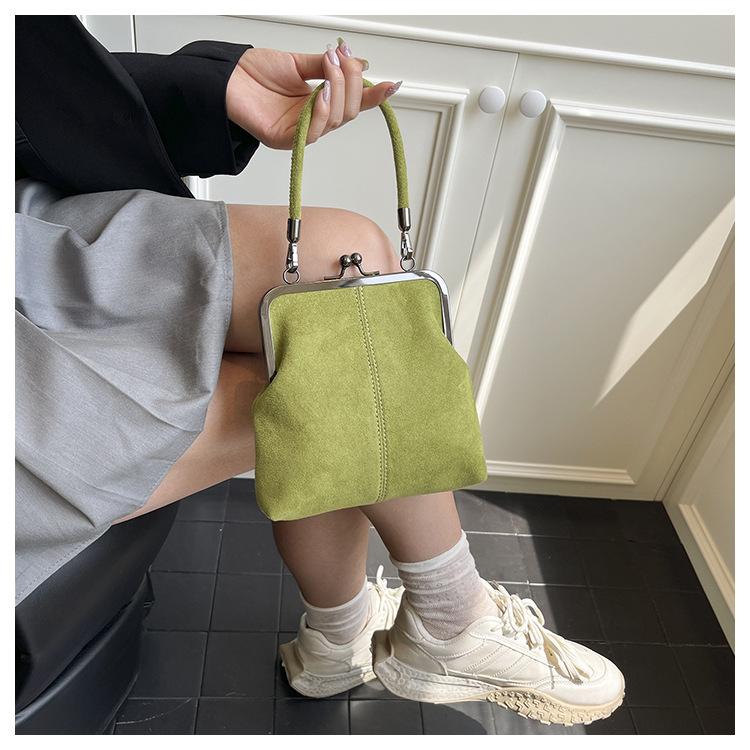 Neue Mode Kontrastfarbe Muschel Tasche für Damen, Vintage Stil Crossbody Schultertasche, Lässige Pendler Handtasche für den täglichen Gebrauch CLE