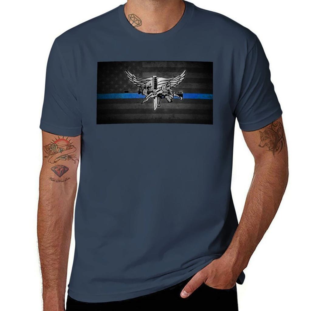 Swat American Flag Tshirt Minimal Art Print Tshirt