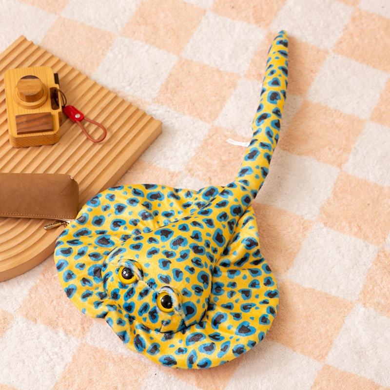 Ozeantier Rochen Kissen Plüschtier Puppe Rochen Puppe Kinderbegleiter Beruhigungspuppe