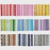 100-Color Patchwork Cloth Set: Floral, Plaid & Polka Dot Plain Weave Cotton for DIY Crafting