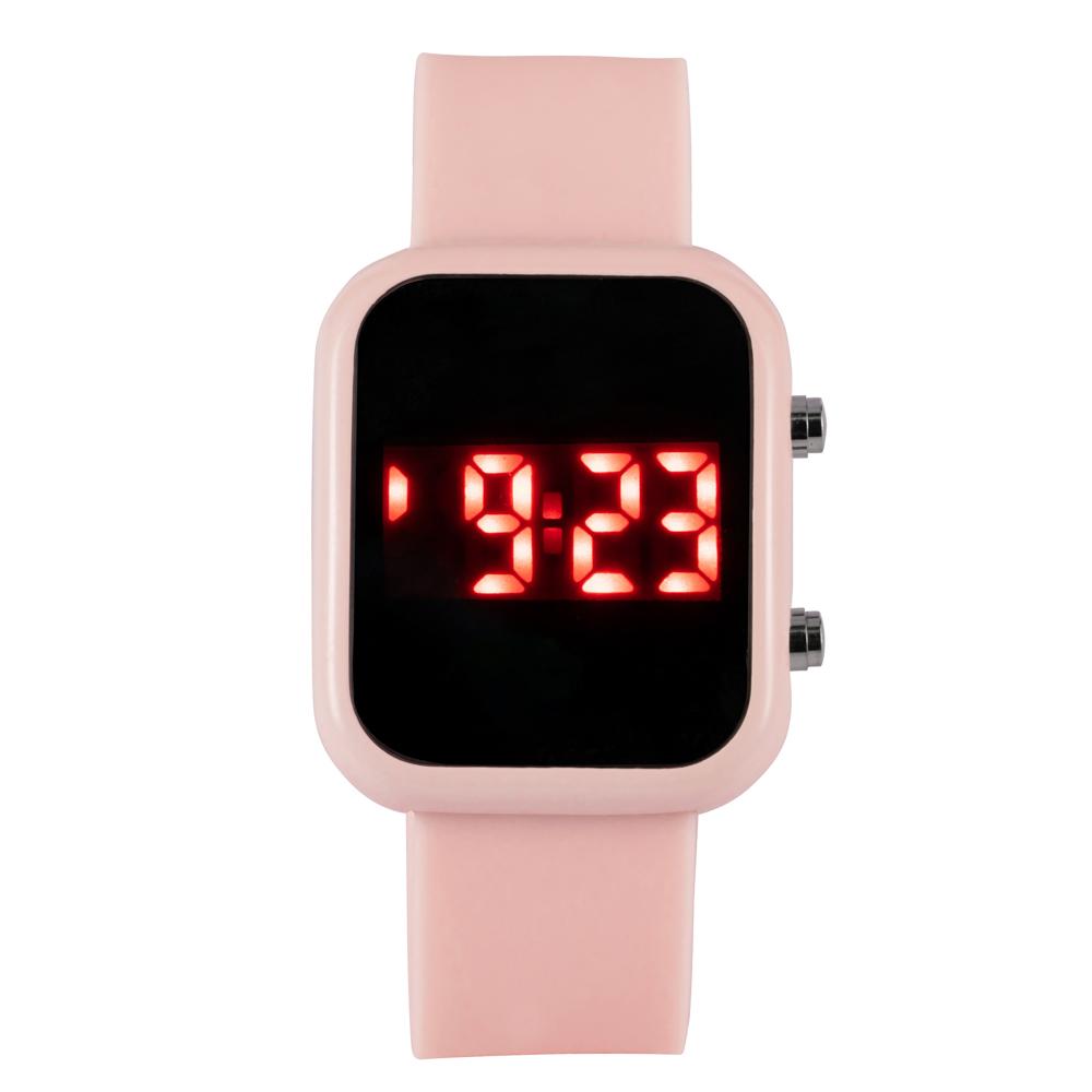 Digital Watches for Women Sports Watches LED Wristwatch Ladies Silicone Strap Elegant Electronic Clock Relojes Digitales