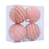 1 Box Flocking Ball Christmas Tree Decorations Multi Color Holiday Ornaments For Festival Home Party Decoration