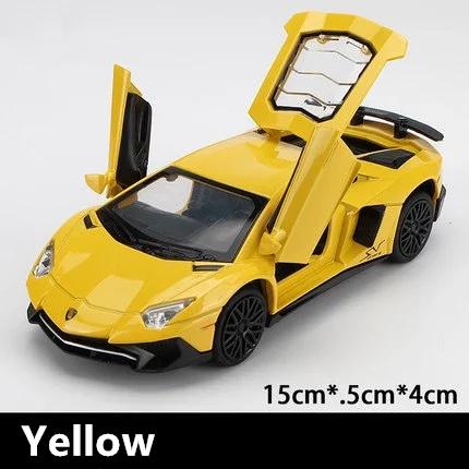 1:32 Aventador LP750-4 Sports Alloy Car Model Diecasts & Toy Metal Vehicles Car Model High Simulation Collection Kids Toys Gift