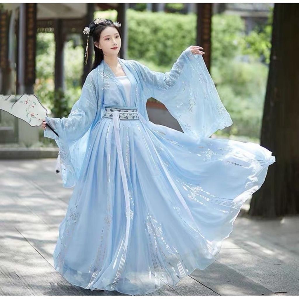 Plus Size Hanfu Chinese Style Women's Suit