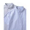 Stripe Short Sleeve Shirts Men's Summer Refreshing Japan Fashion Simple Half Sleeve Cleanfit Artistic Loose Casual Shirt Fashion