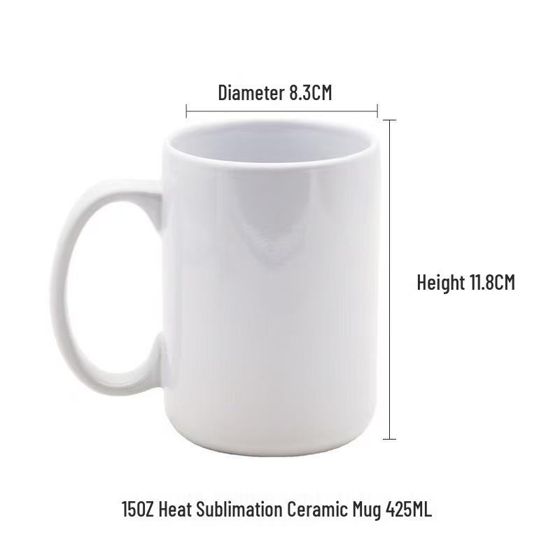 Custom Color-Changing Ceramic Mug with Logo and Photo Pattern