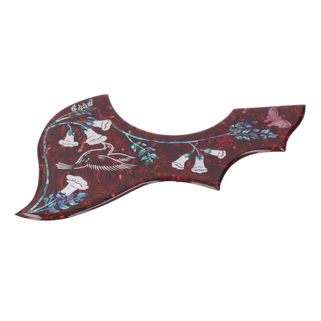 Hummingbird Pickguard Akustisk gitar erstatning Selvklebende rygg Ripesikker 2 mm tykk