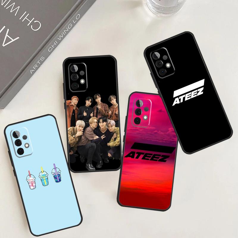 ATEEZ Case For Samsung Galaxy A15 A25 A52 A53 A54 A12 A13 A14 A32 A33 A34 A23 A24 A72 A73 A51 A71