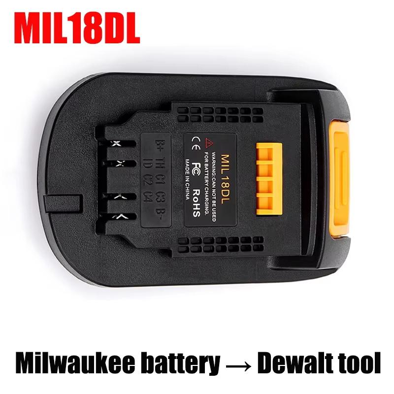 Battery Converter Adapter For Milwaukee/Dewalt/Makita/Bosch 18V 20V Li-ion Battery Power Tool Adapter Conversion Tool