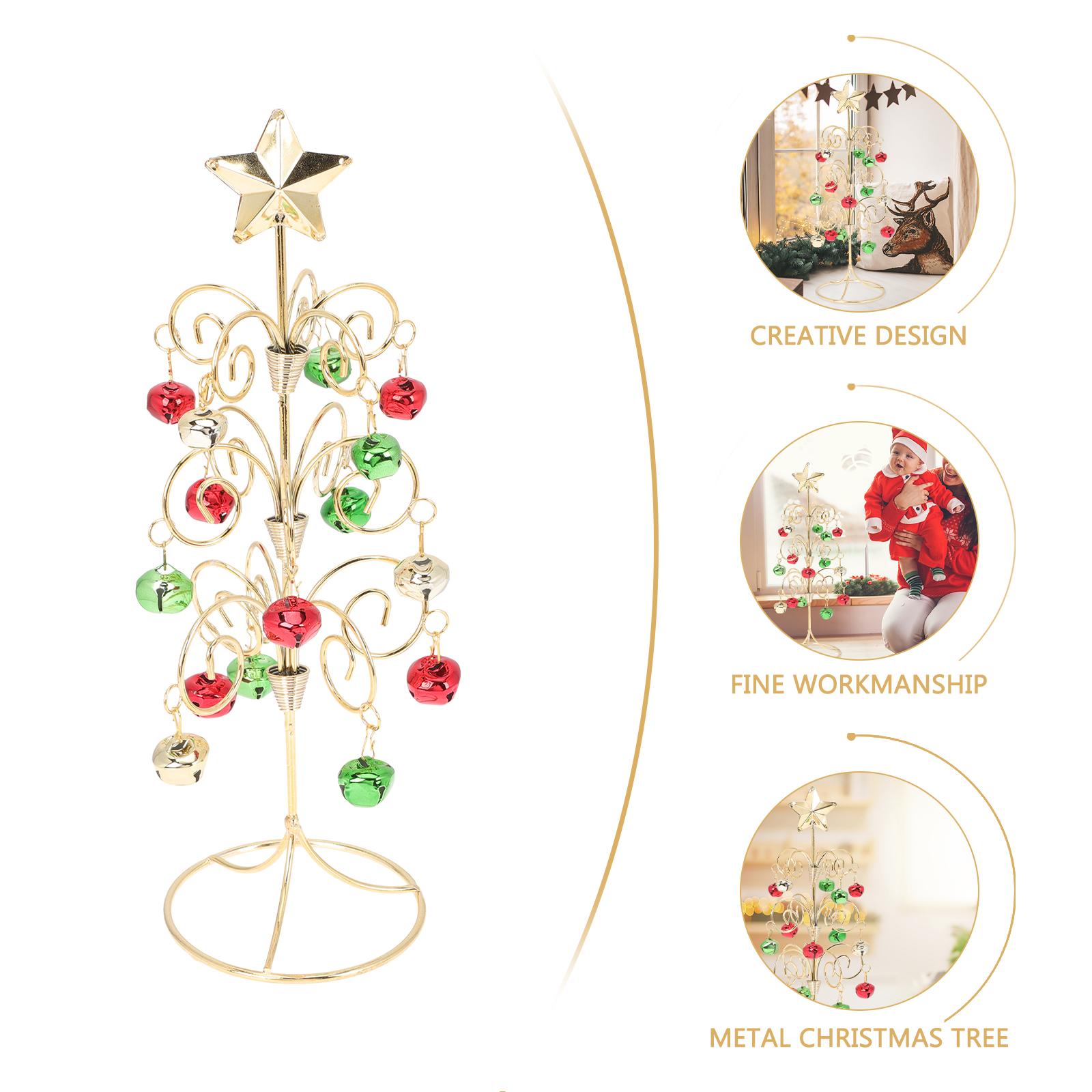 

Mini Christmas Iron Mini Xmas Trees Xmas Decor Tabletop Decor Colorful Metal Holiday Tabletop Artificial Christmas Tree other